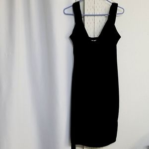 Woman's black velvet dress size 14